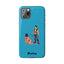 Handler & Pup Slim iPhone Cases - Turquoise