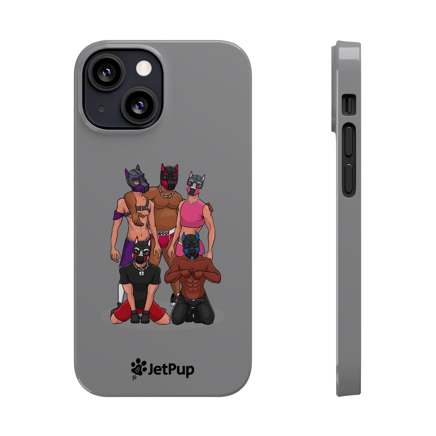 JetPack Slim iPhone Cases - Grey