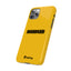 Handler Slim iPhone Cases - Yellow