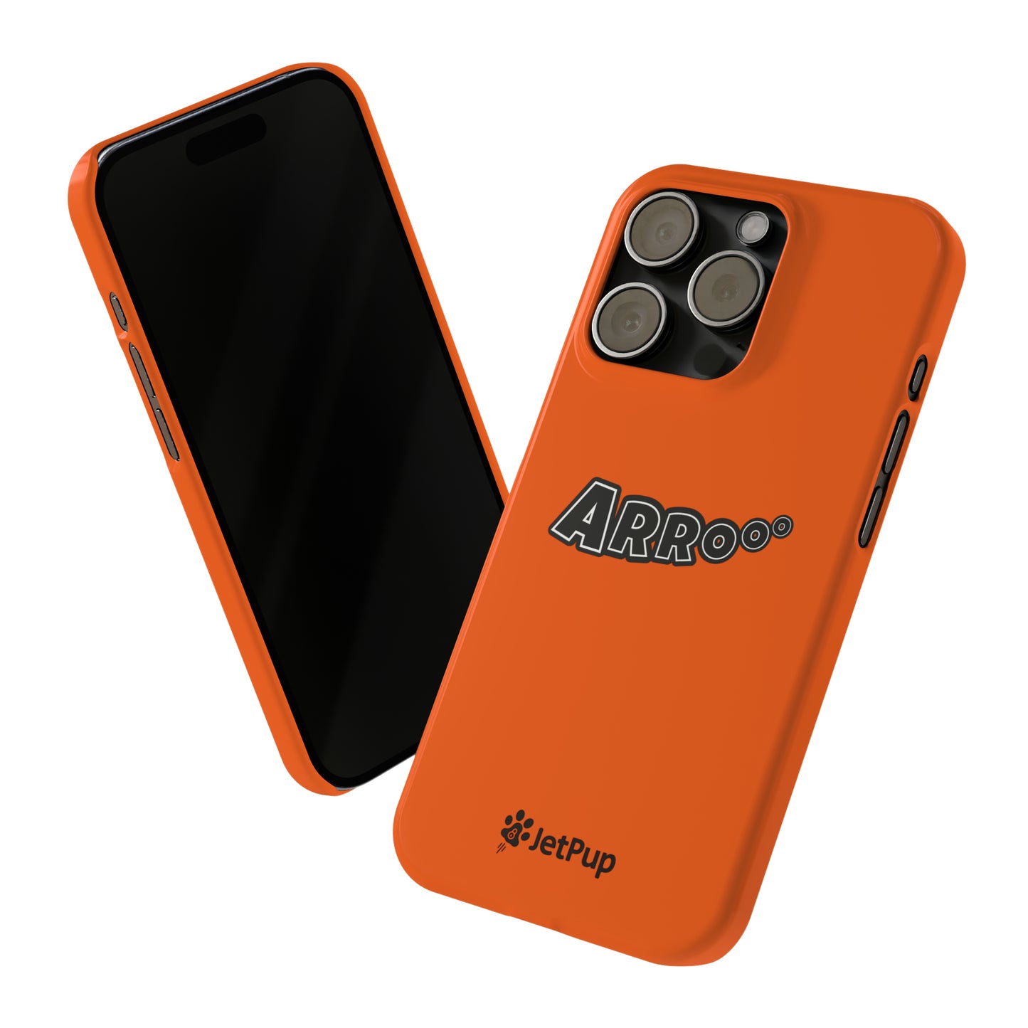 Arrooo Slim iPhone Cases - Orange