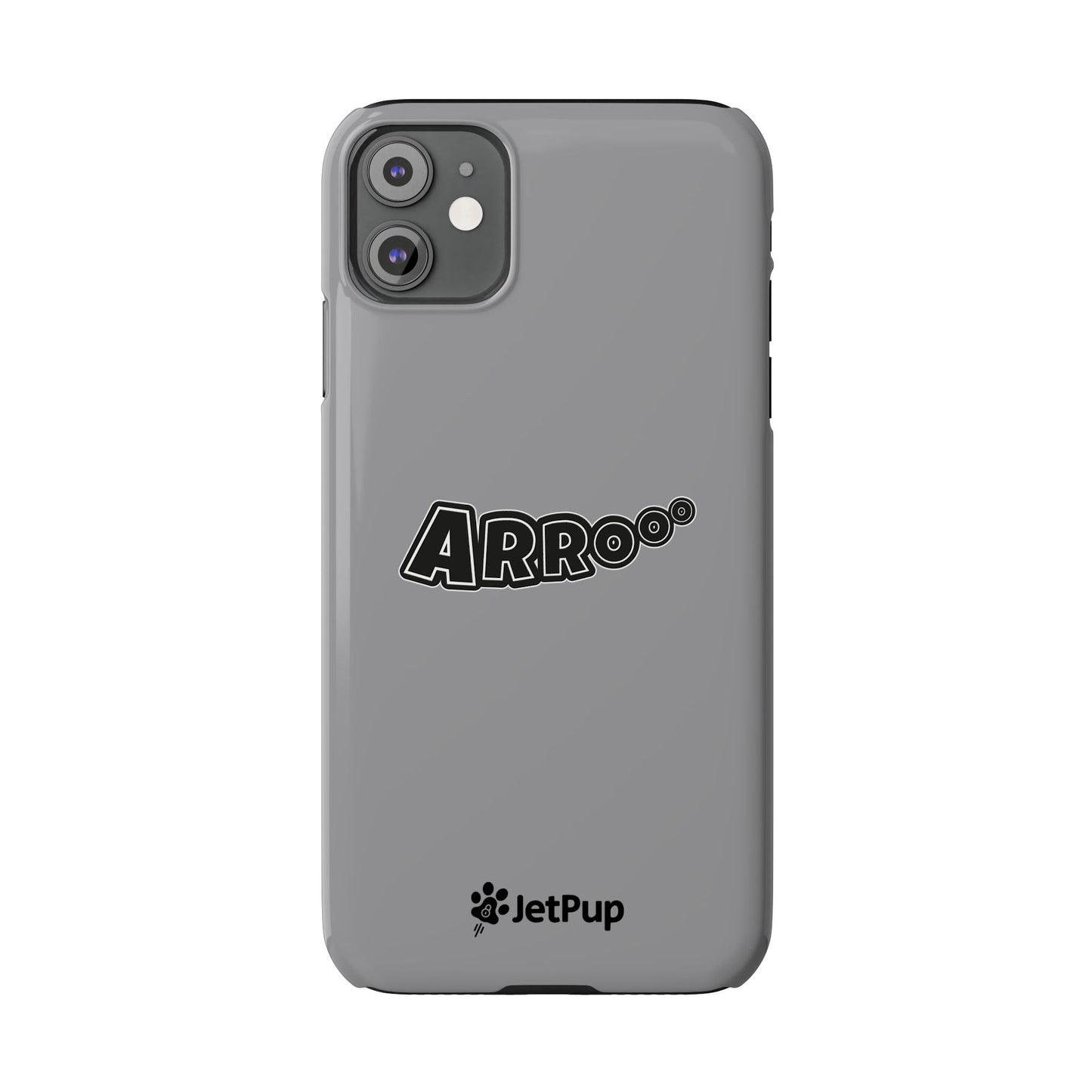 Arrooo Slim iPhone Cases - Grey