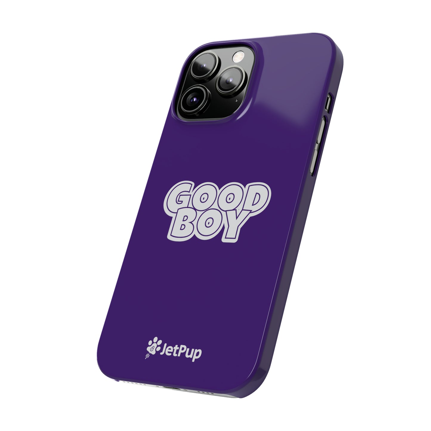 Good Boy Slim iPhone Cases - Purple