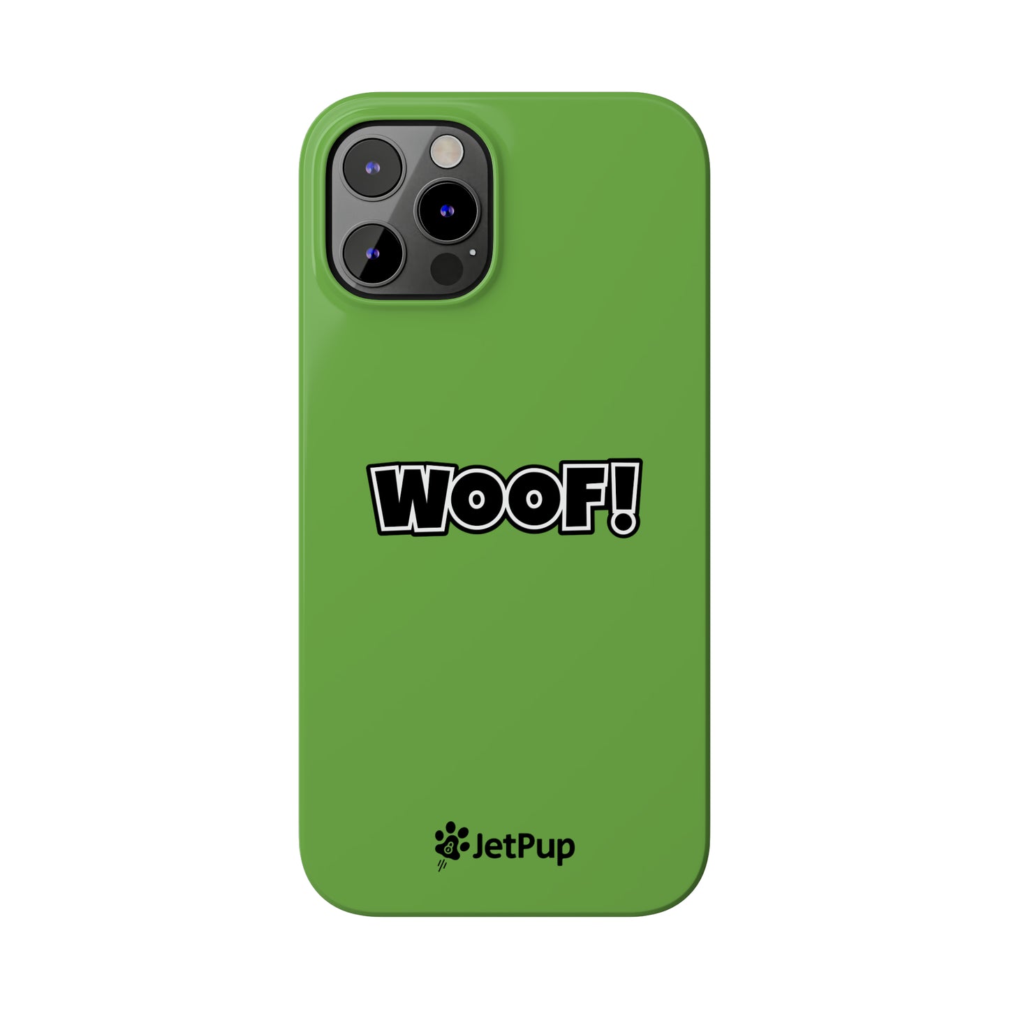 Woof Slim iPhone Cases - Green