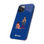 Handler & Pup Slim iPhone Cases - Blue