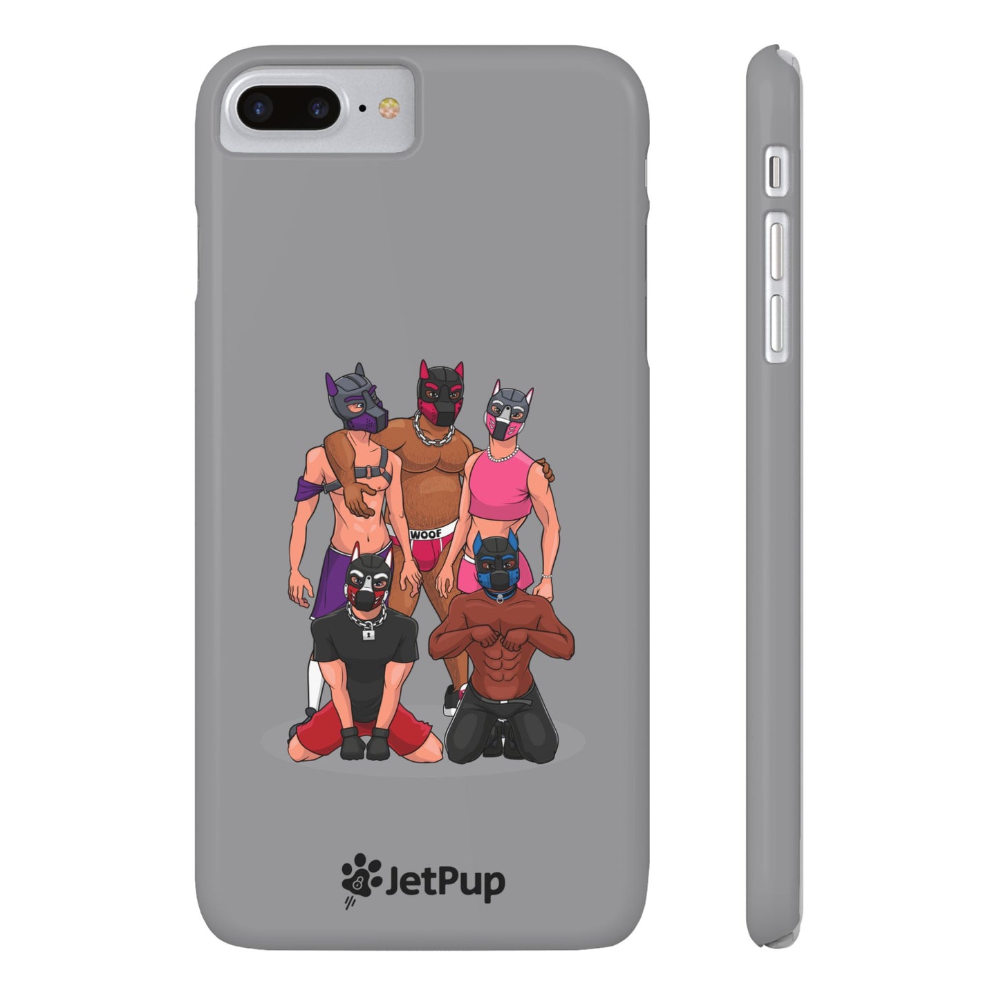 JetPack Slim iPhone Cases - Grey