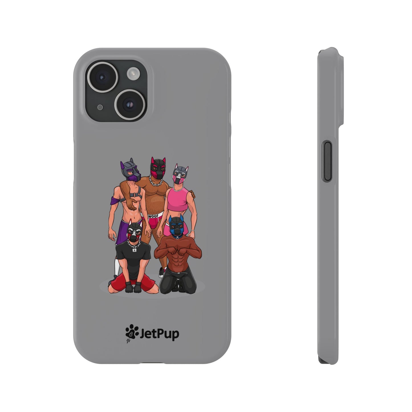 JetPack Slim iPhone Cases - Grey