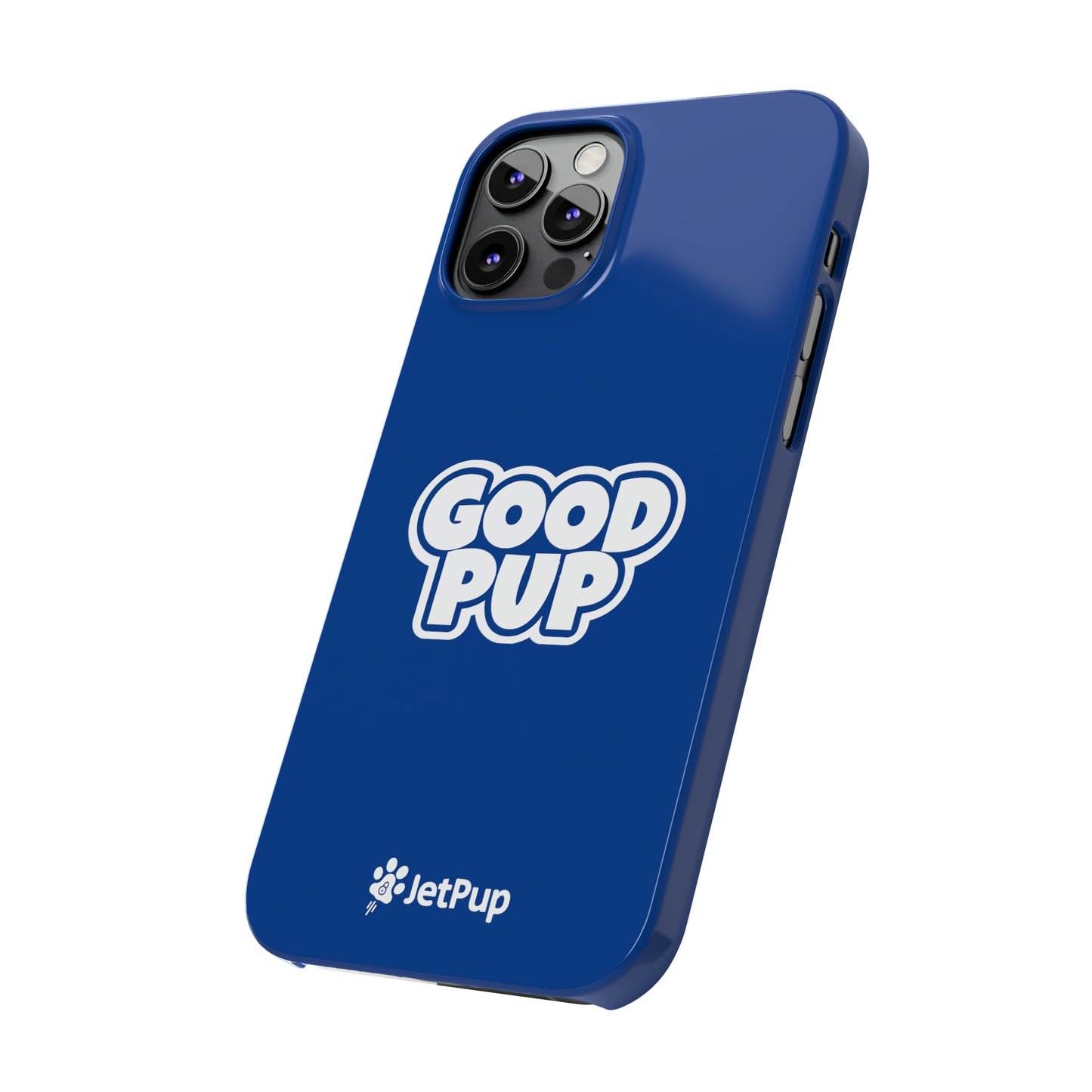 Good Pup Slim iPhone Cases - Blue