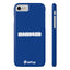Handler Slim iPhone Cases - Blue