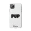 Pup Slim iPhone Cases - White