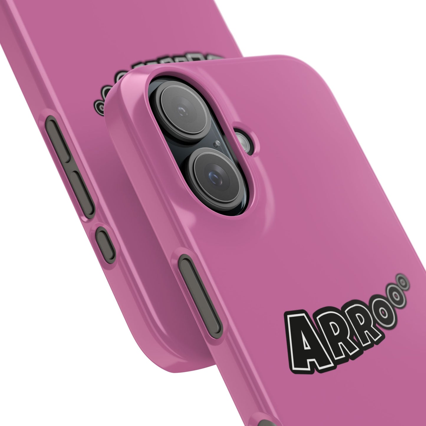 Arrooo Slim iPhone Cases - Pink