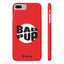 Bad Pup Slim iPhone Cases - Red