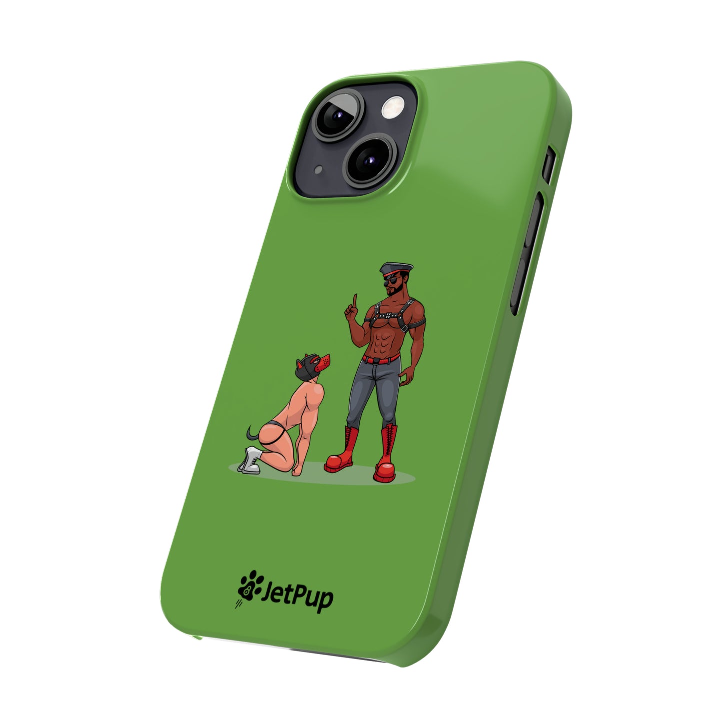 Sir & Pup Hood Slim iPhone Cases - Green