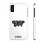 Good Boy Slim iPhone Cases - White