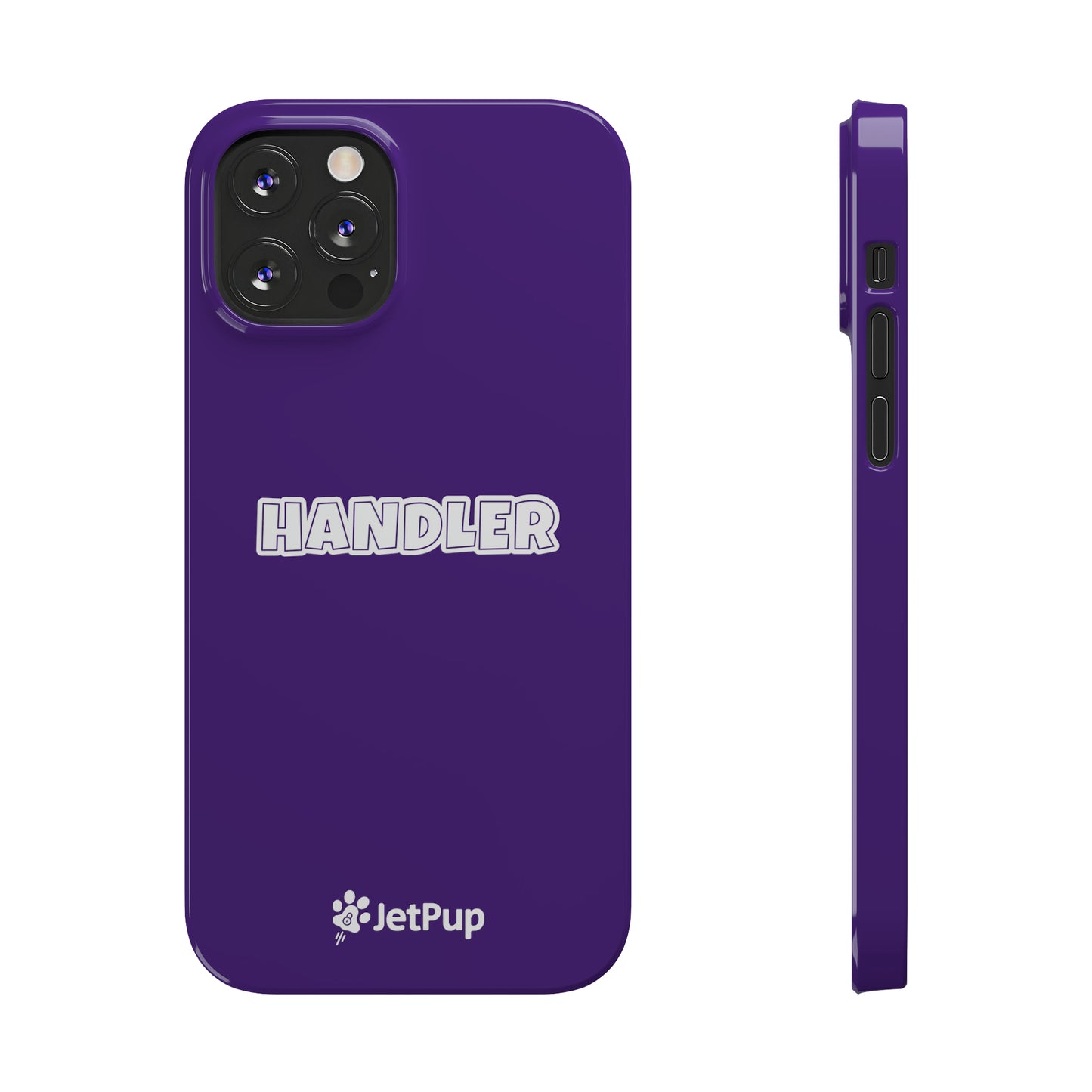 Handler Slim iPhone Cases - Purple