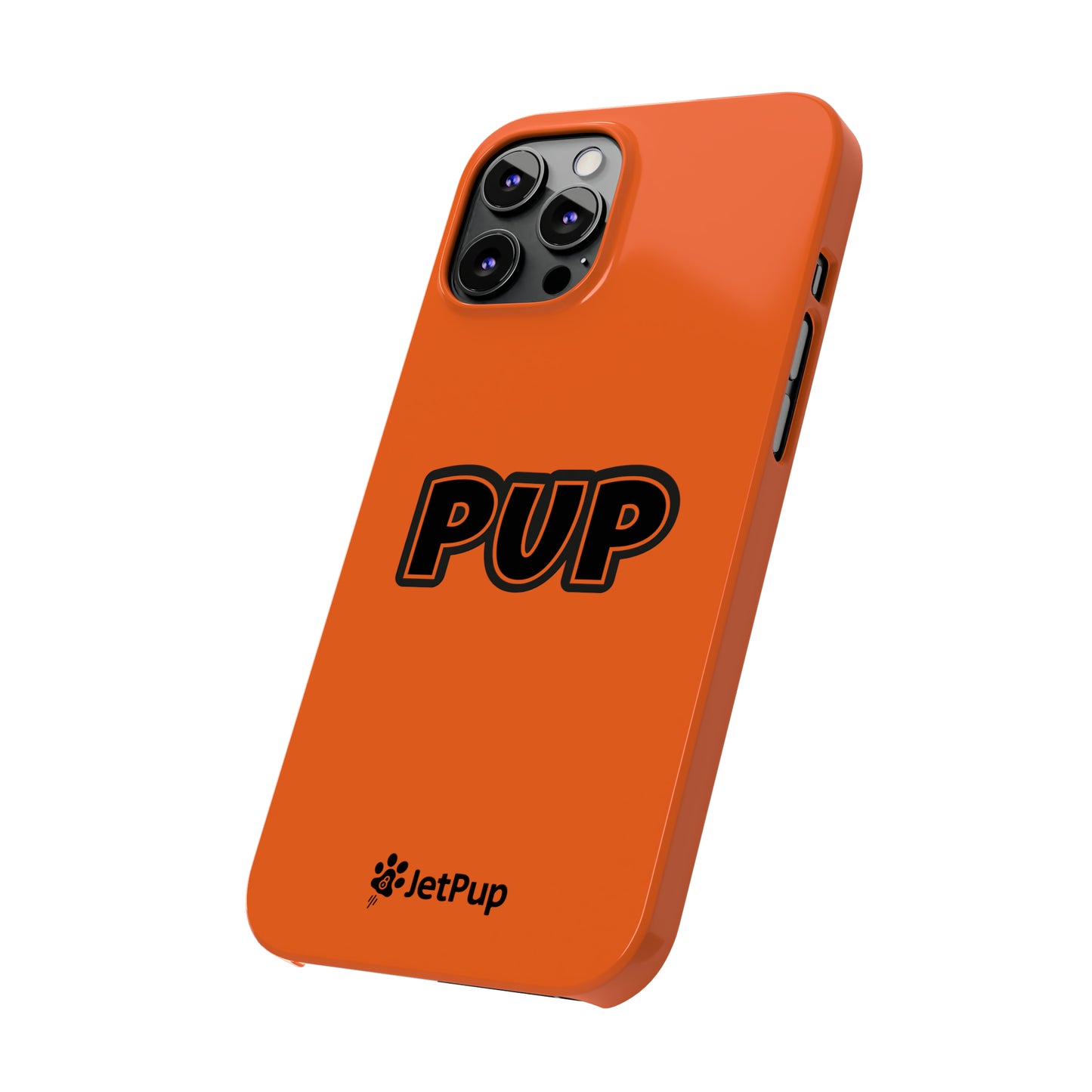 Pup Slim iPhone Cases - Orange