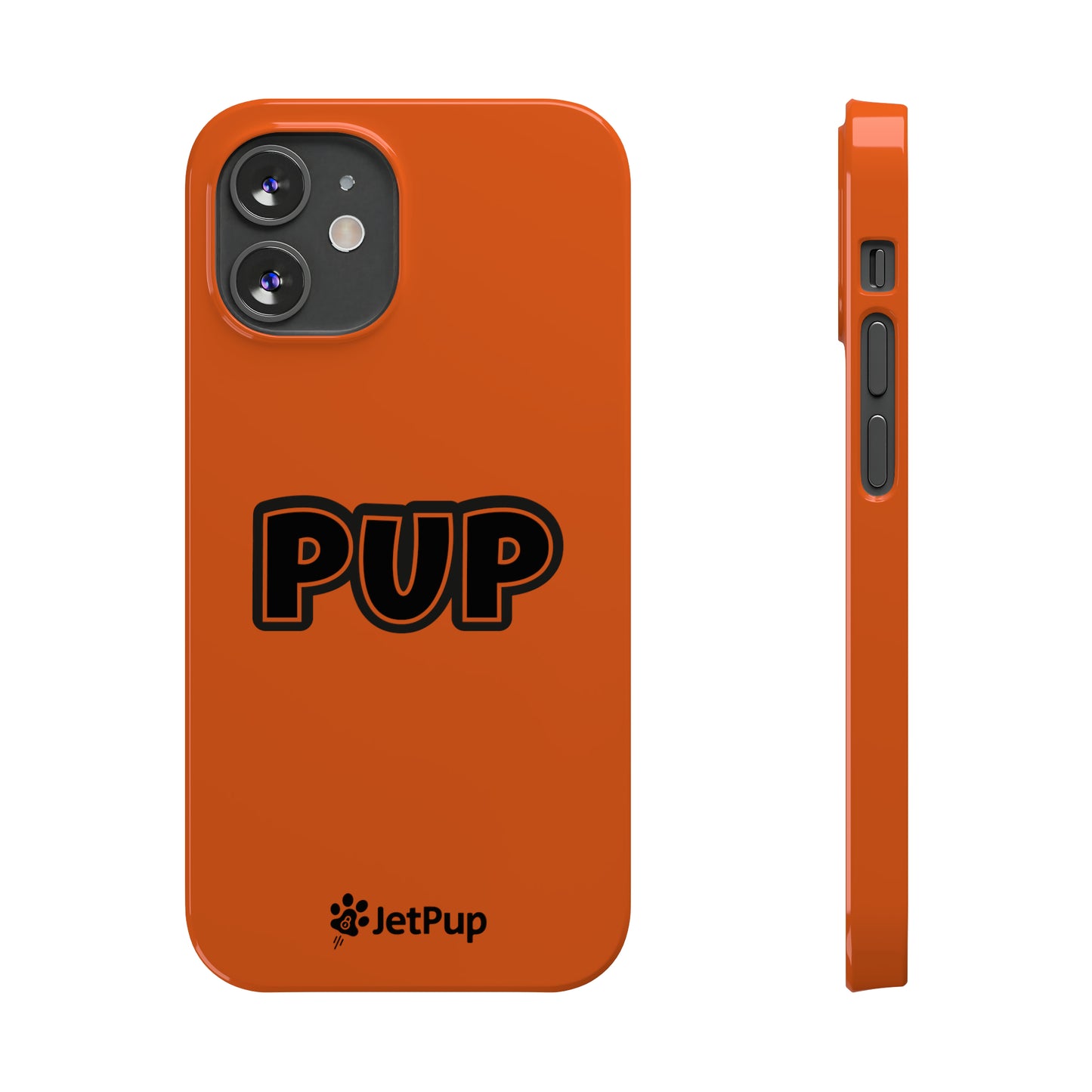 Pup Slim iPhone Cases - Orange