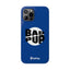 Bad Pup Slim iPhone Cases - Blue