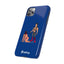 Handler & Pup Slim iPhone Cases - Blue