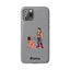 Handler & Pup Slim iPhone Cases - Grey