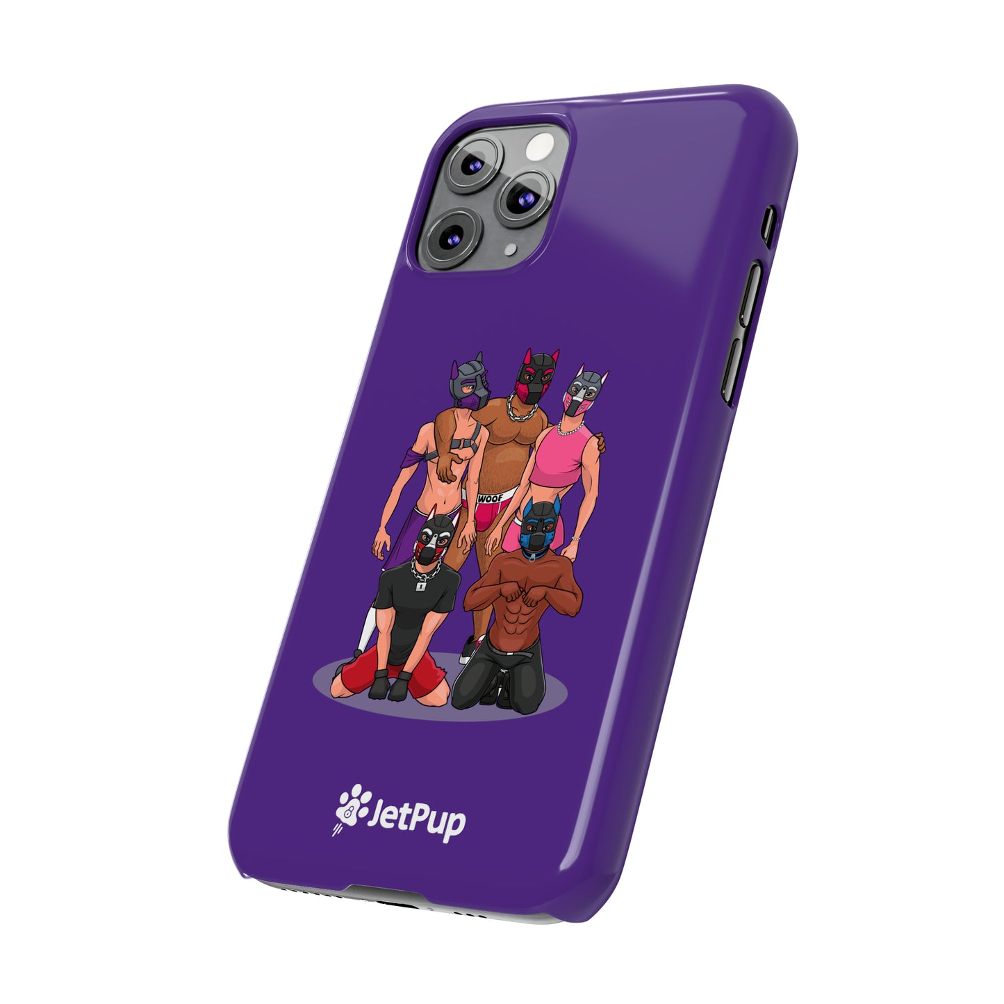 JetPack Slim iPhone Cases - Purple