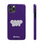 Good Boy Slim iPhone Cases - Purple