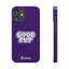 Good Pup Slim iPhone Cases - Purple