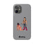 Handler & Pup Slim iPhone Cases - Grey