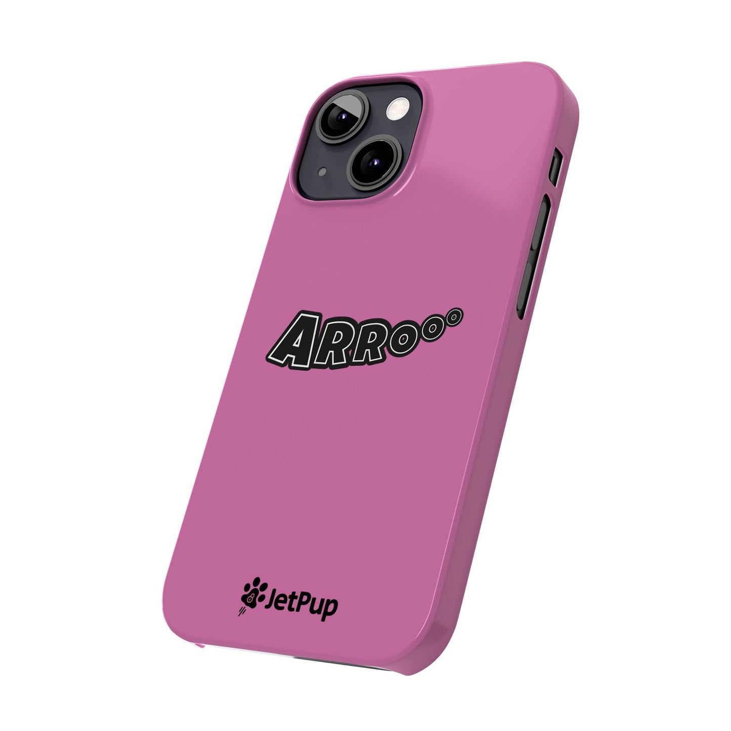 Arrooo Slim iPhone Cases - Pink