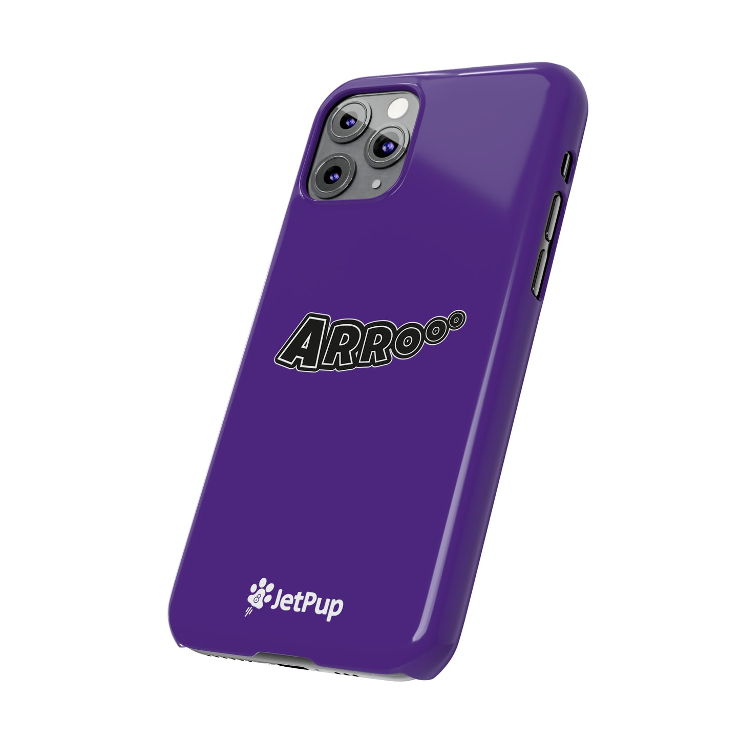 Arrooo Slim iPhone Cases - Purple