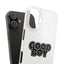 Good Boy Slim iPhone Cases - White