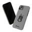 Pup Hood Slim iPhone Cases - Grey