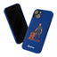 Dad & Pup Slim iPhone Cases - Blue