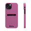 Handler Slim iPhone Cases - Pink