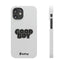 Good Boy Slim iPhone Cases - White