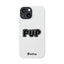 Pup Slim iPhone Cases - White