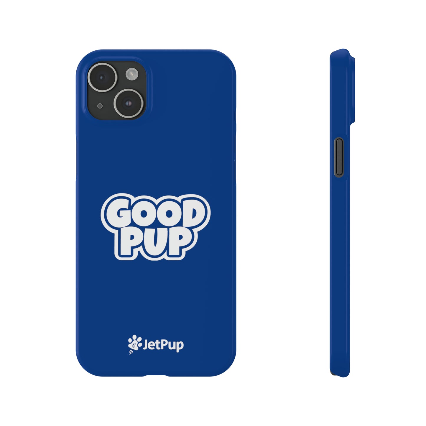 Good Pup Slim iPhone Cases - Blue