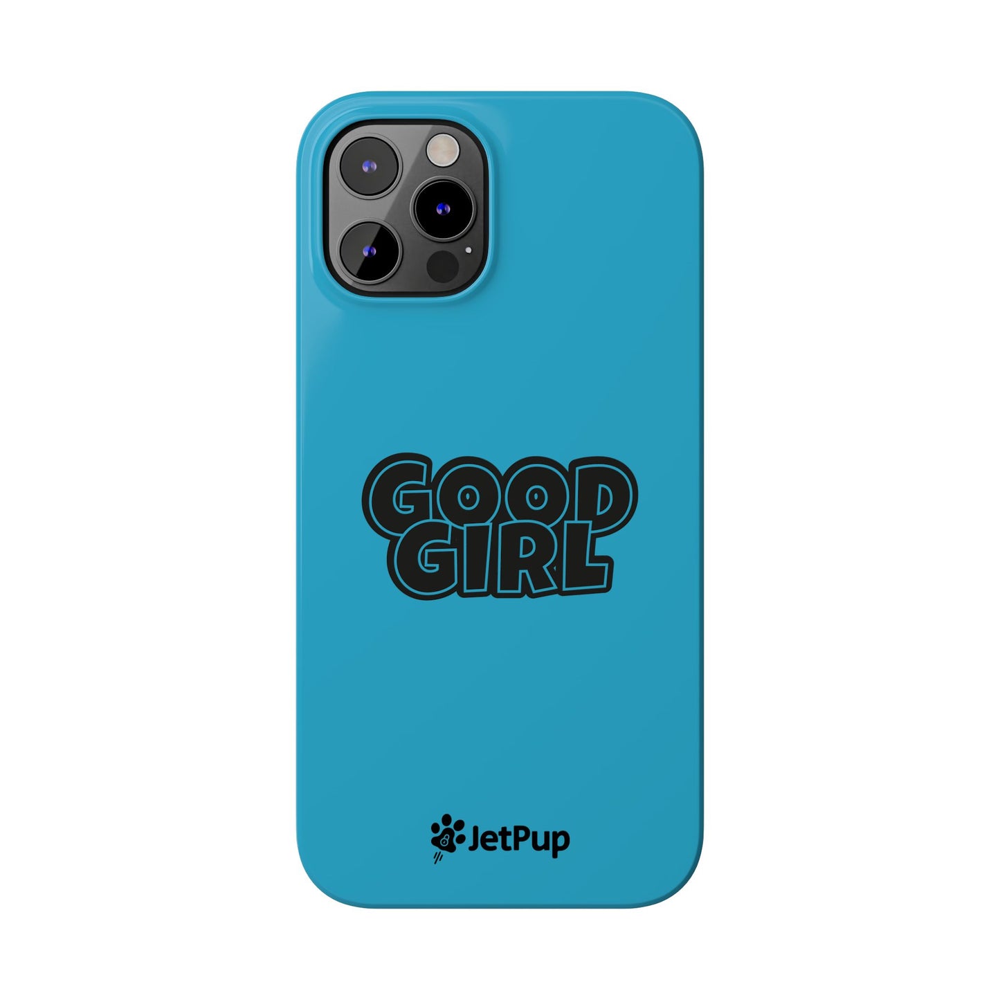 Good Girl Slim iPhone Cases - Turquoise