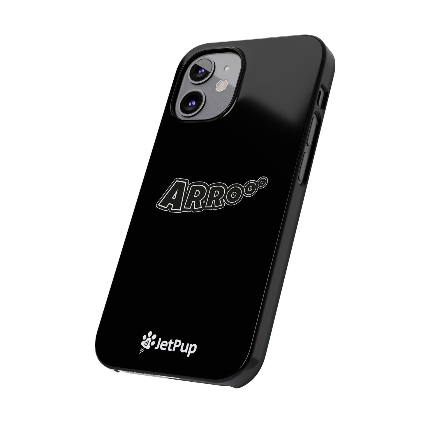 Arrooo Slim iPhone Cases - Black