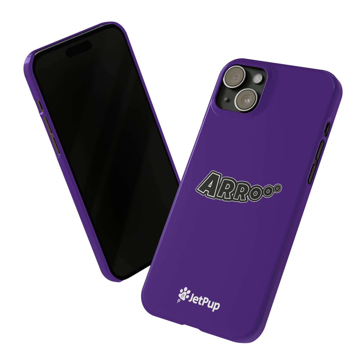 Arrooo Slim iPhone Cases - Purple