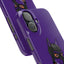 Pup Hood Slim iPhone Cases - Purple