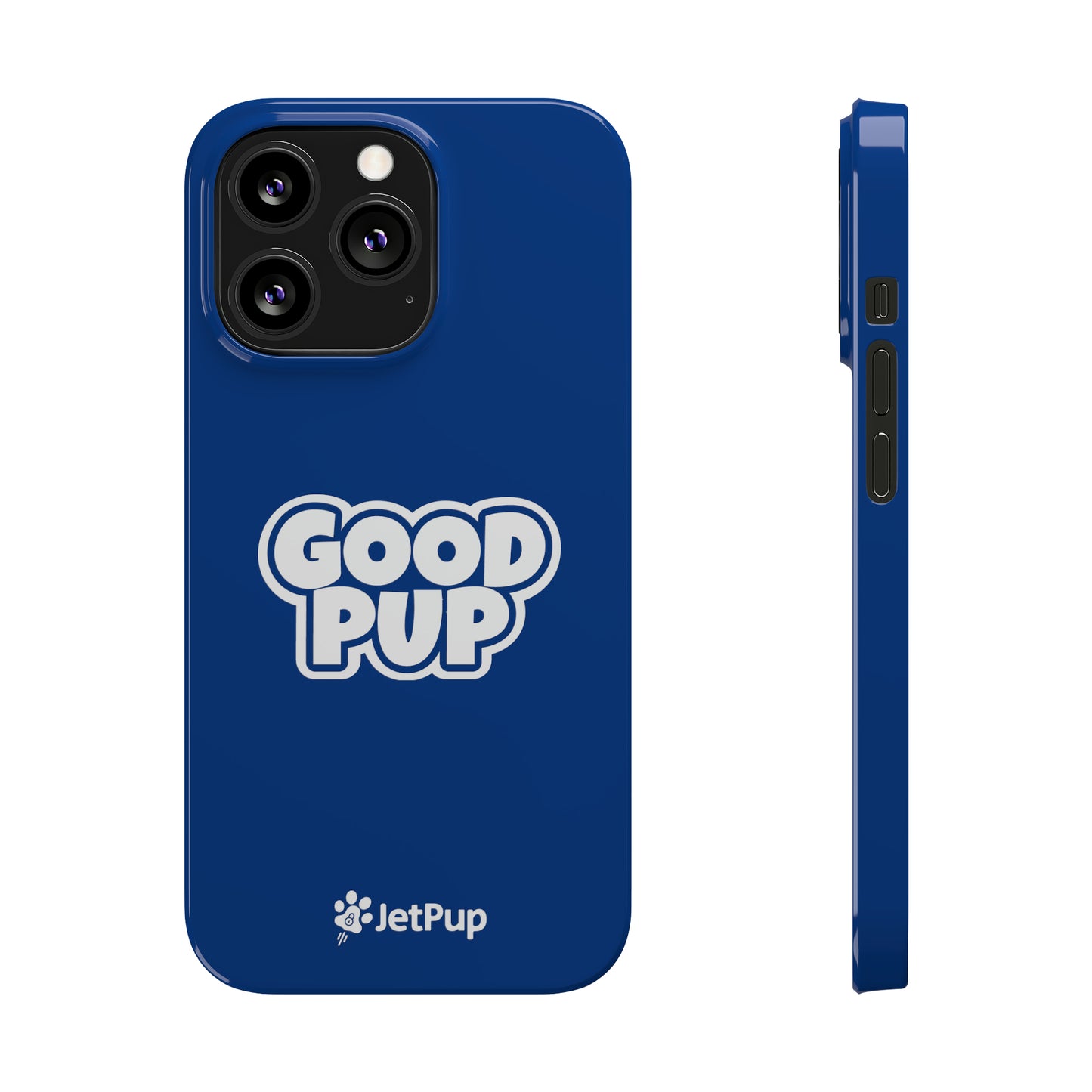 Good Pup Slim iPhone Cases - Blue