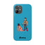 Handler & Pup Slim iPhone Cases - Turquoise