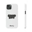 Good Boy Slim iPhone Cases - White