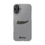 Arrooo Slim iPhone Cases - Grey