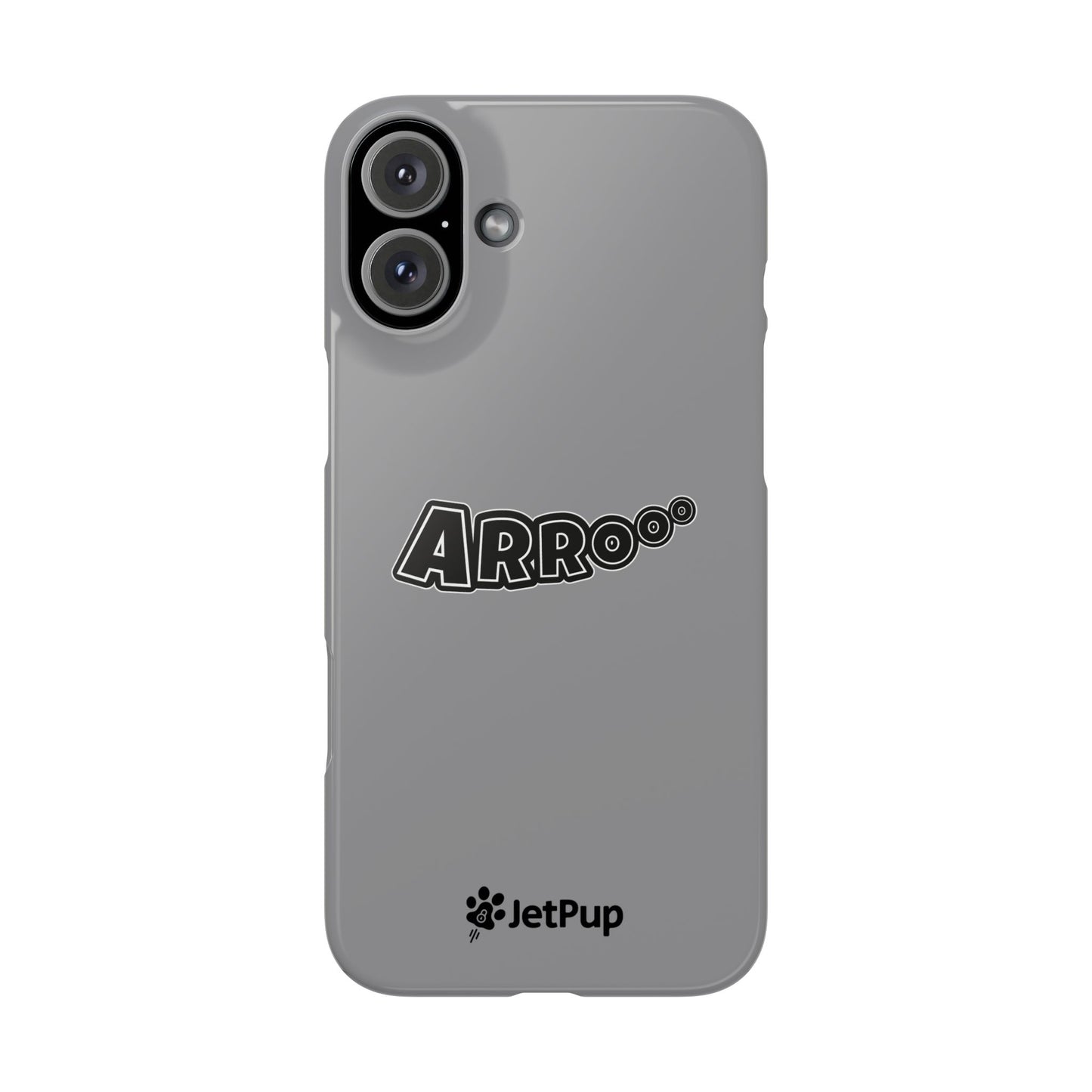 Arrooo Slim iPhone Cases - Grey