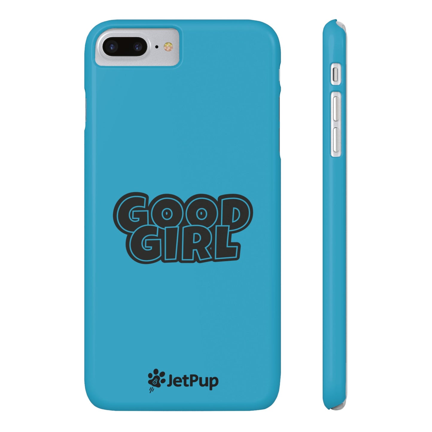 Good Girl Slim iPhone Cases - Turquoise