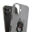 Pup Hood Slim iPhone Cases - Grey