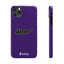 Arrooo Slim iPhone Cases - Purple