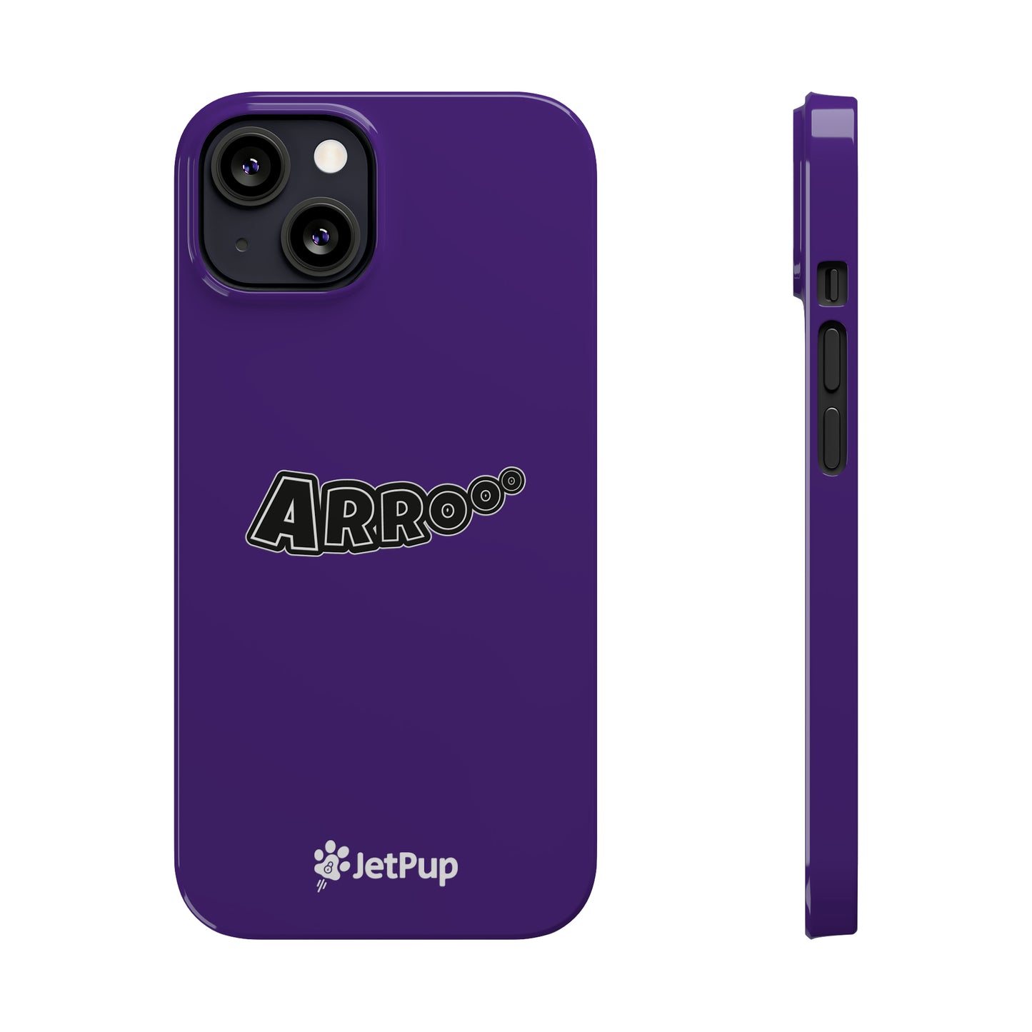 Arrooo Slim iPhone Cases - Purple