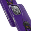 Pup Hood Slim iPhone Cases - Purple